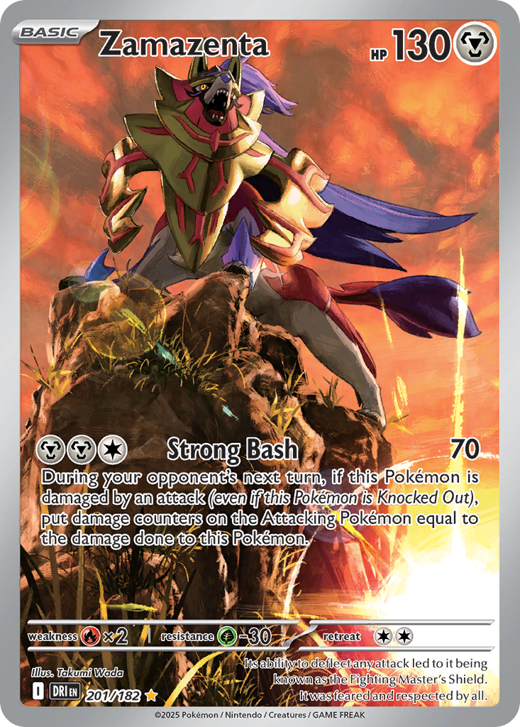 Zamazenta Pokémon card