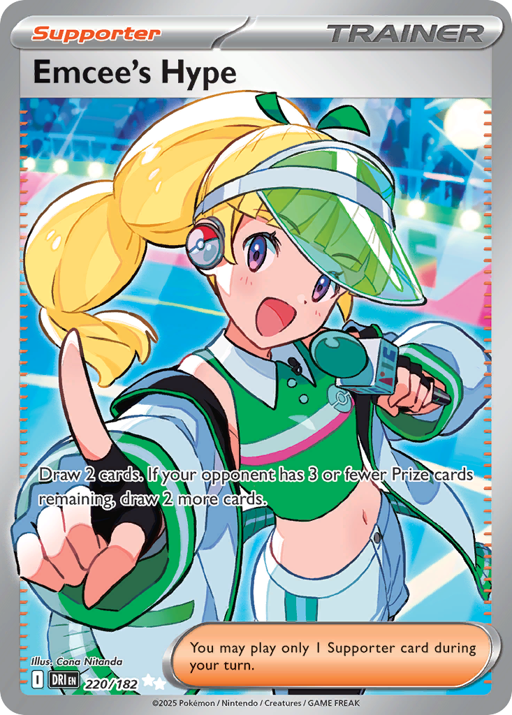 Emcee's Hype Pokémon card