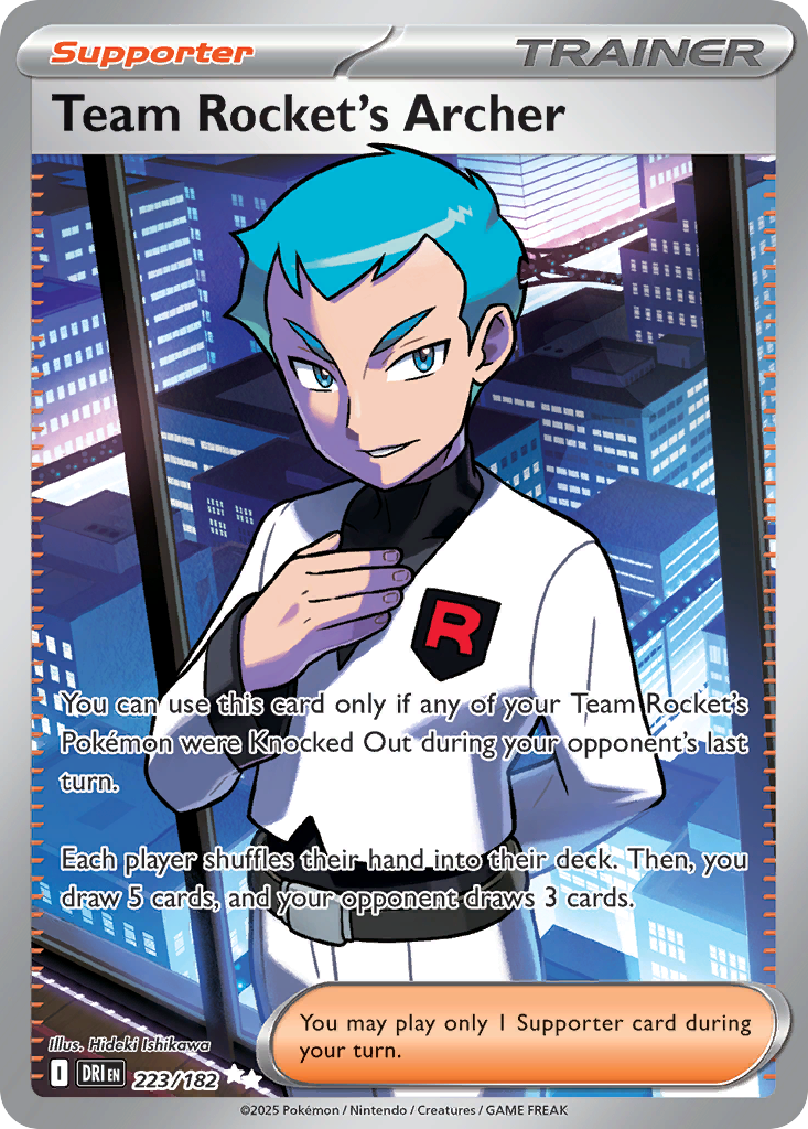 Team Rocket's Archer Pokémon card