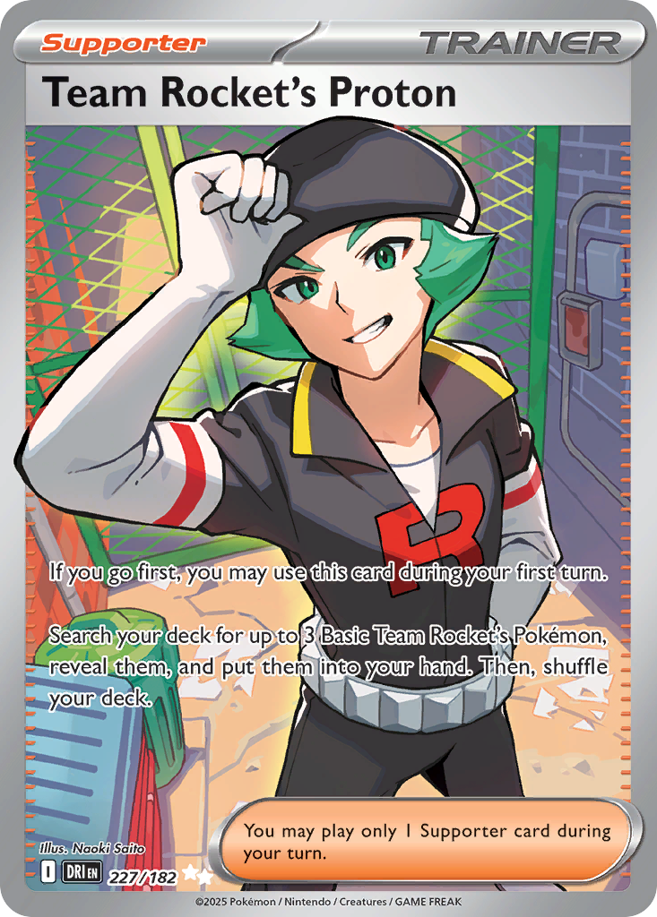 Team Rocket's Proton Pokémon card