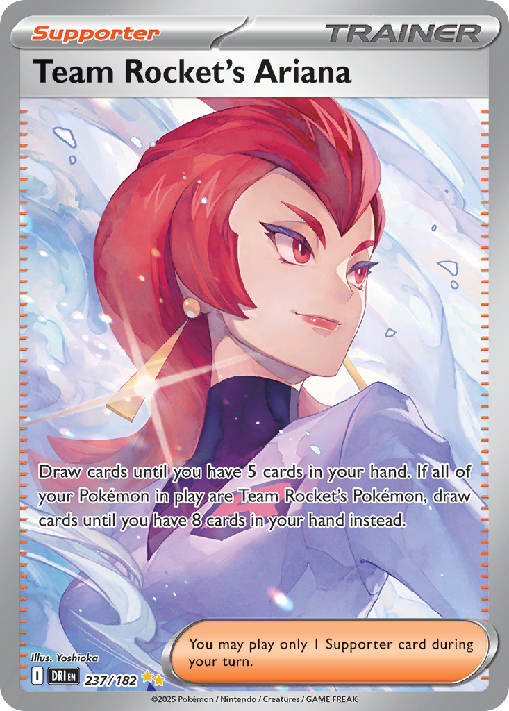Team Rocket's Ariana Pokémon card