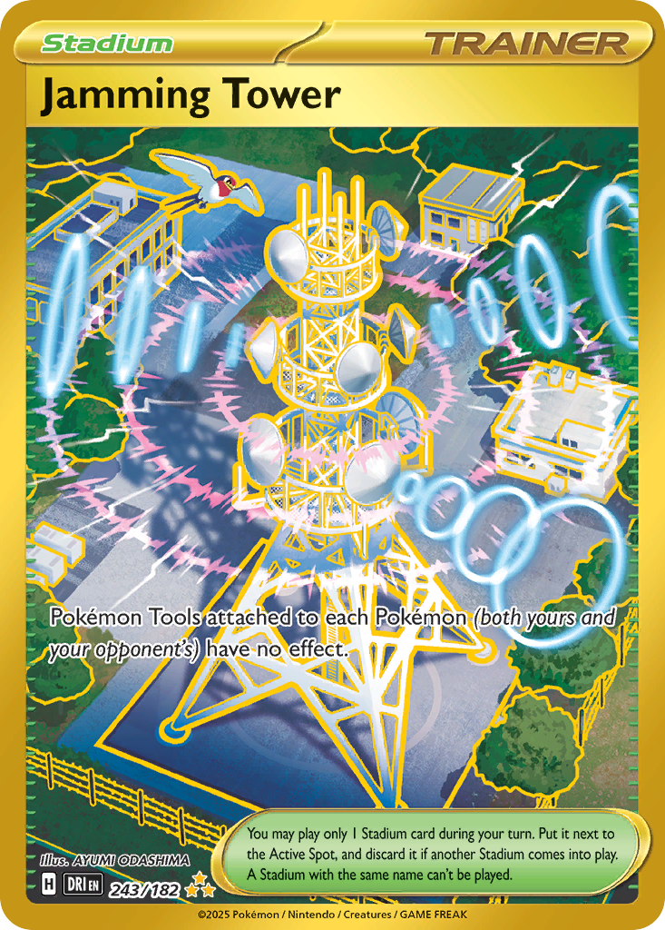 Jamming Tower Pokémon card