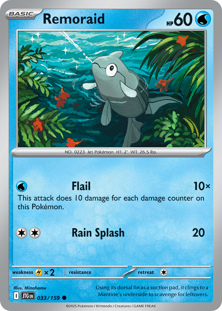 Remoraid Pokémon card