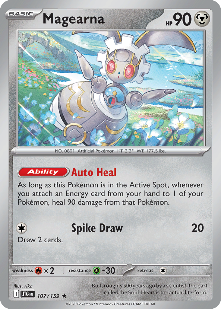 Magearna Pokémon card