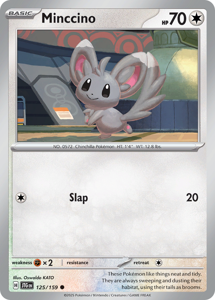 Minccino Pokémon card
