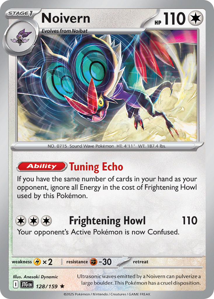 Noivern Pokémon card