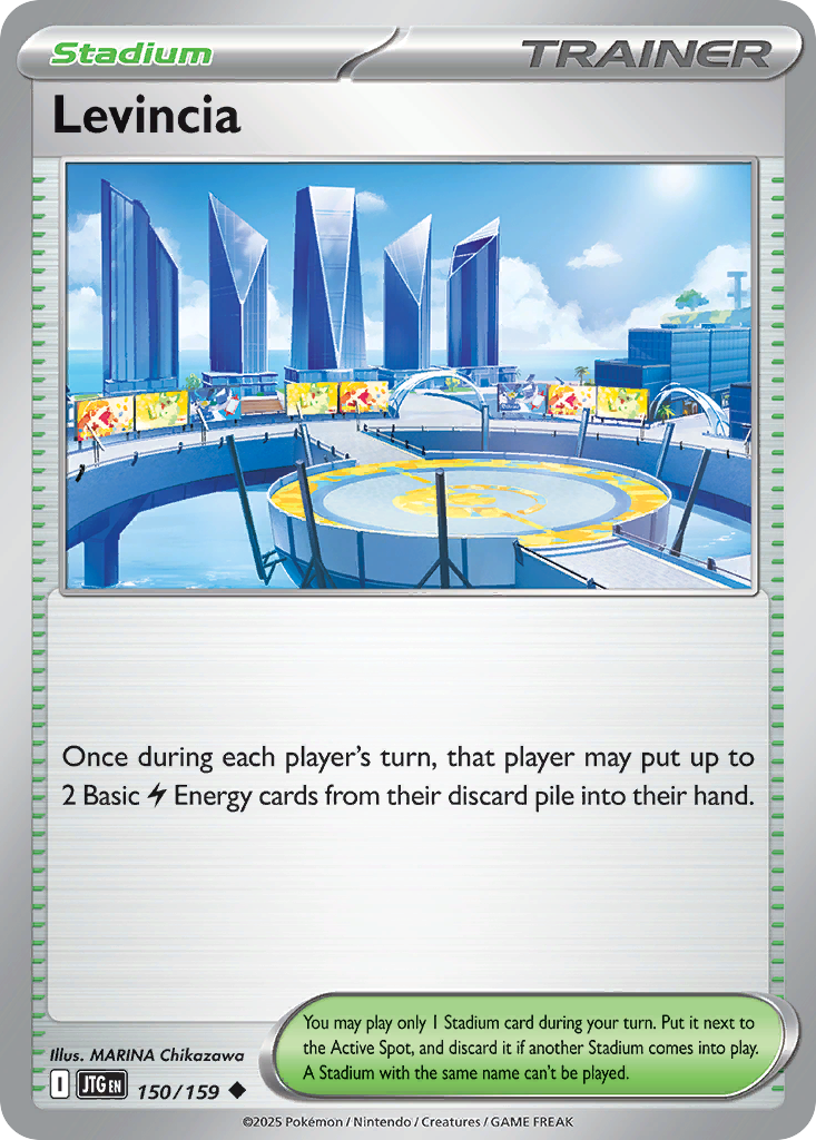 Levincia Pokémon card