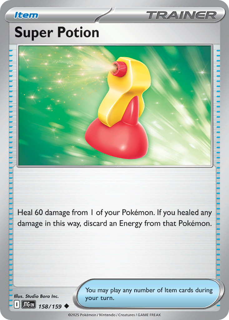 Super Potion Pokémon card