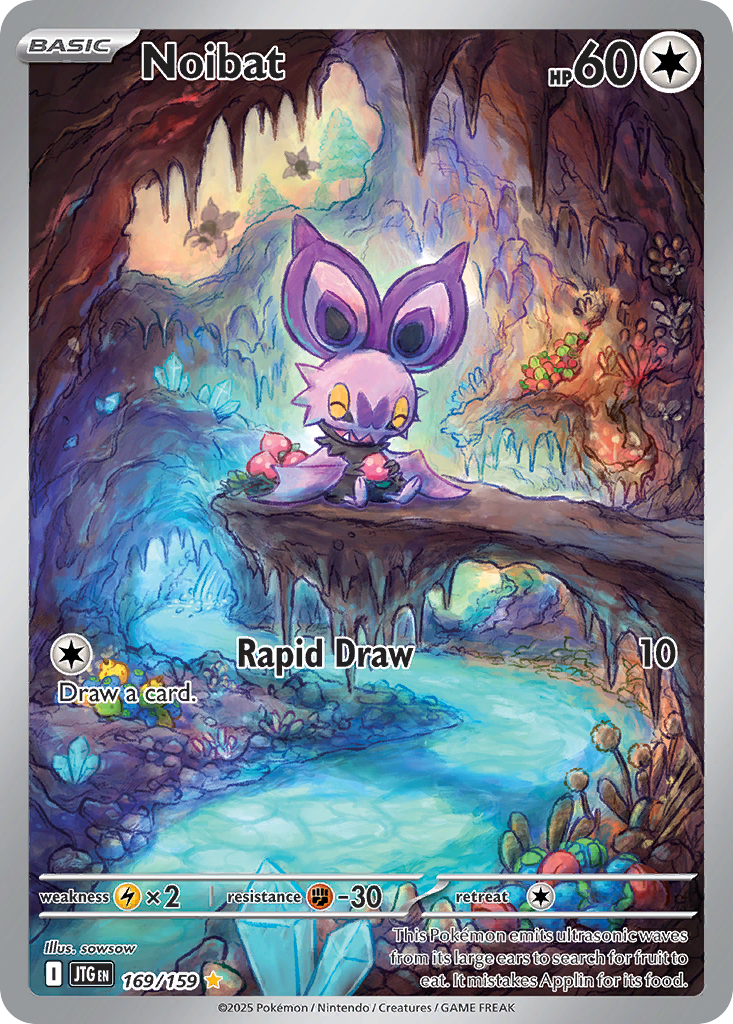 Noibat Pokémon card