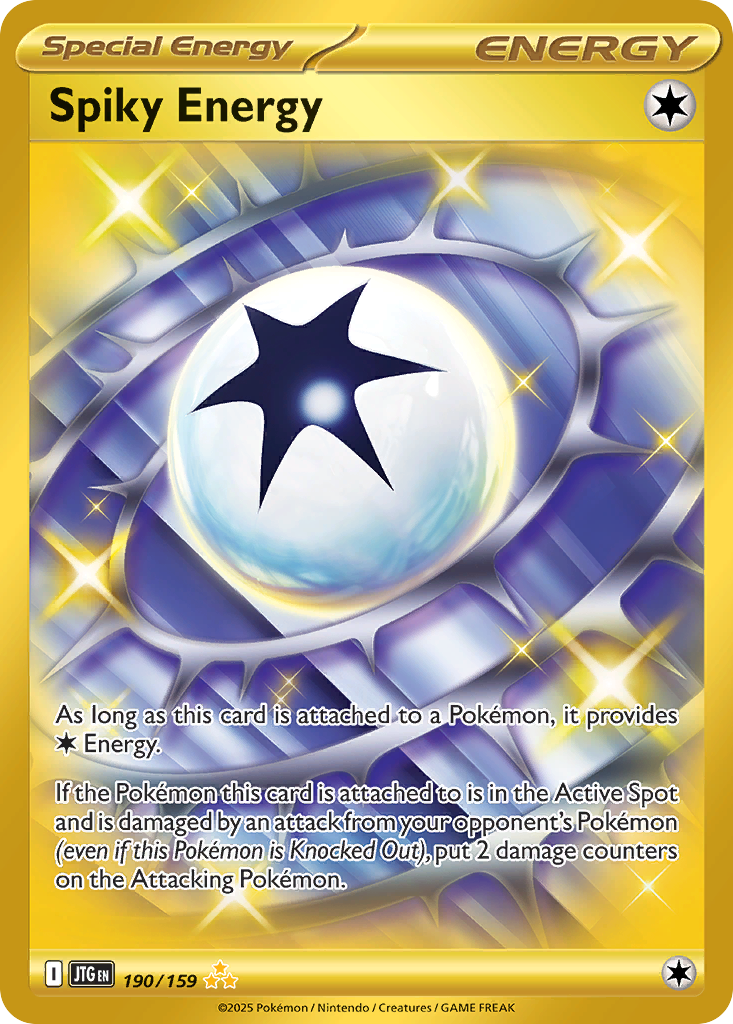 Spiky Energy Pokémon card