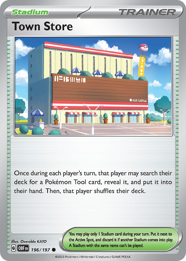 Town Store Pokémon card