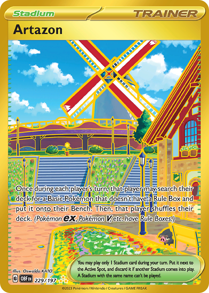 Artazon Pokémon card