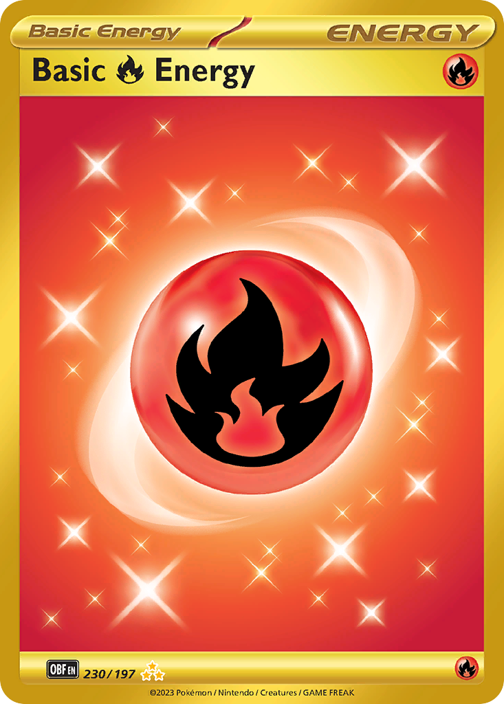 Basic Fire Energy Pokémon card