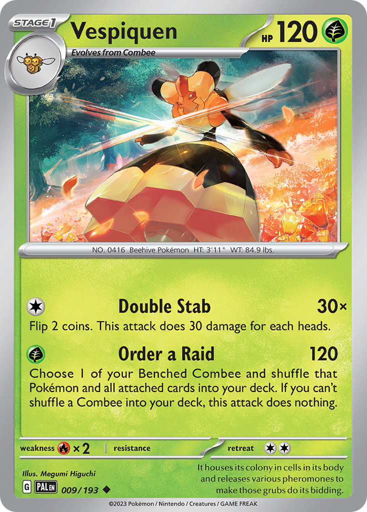 Vespiquen Pokémon card