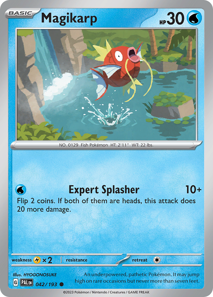 Magikarp Pokémon card