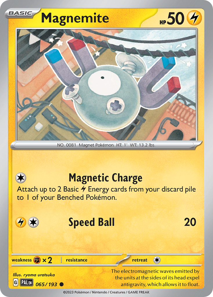 Magnemite Pokémon card