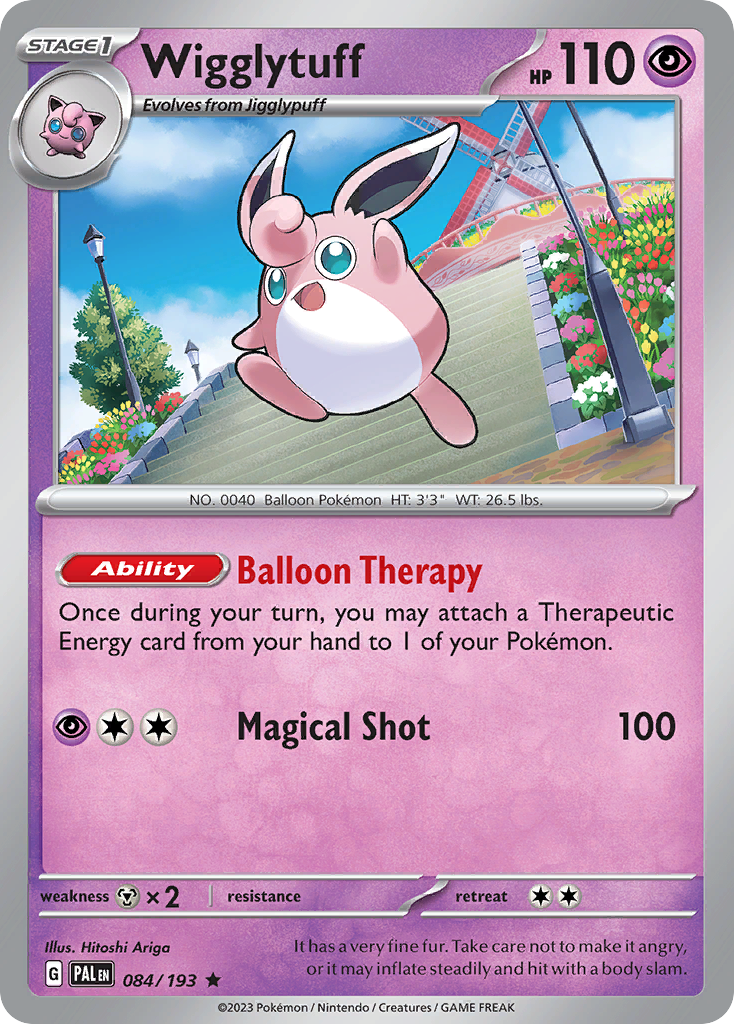 Wigglytuff Pokémon card