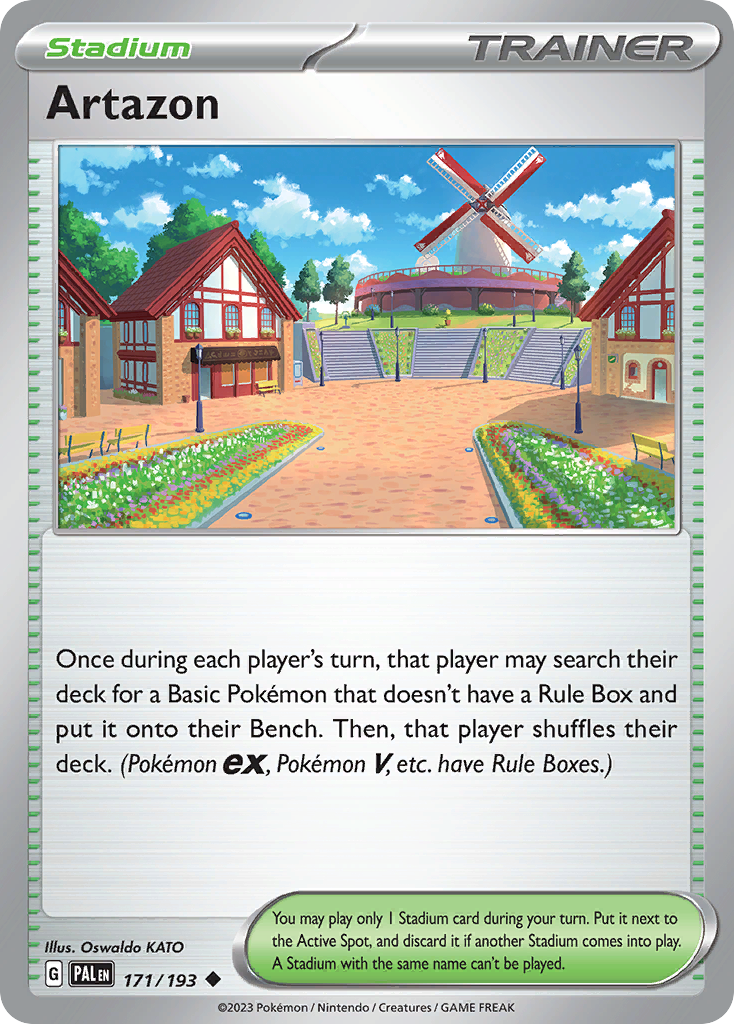 Artazon Pokémon card