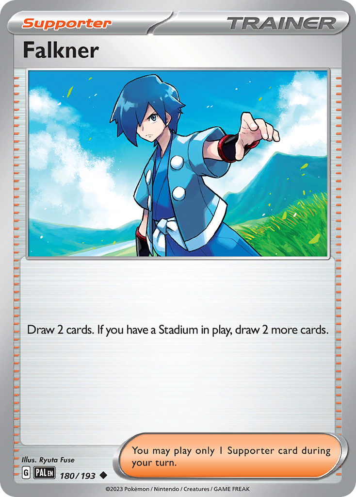 Falkner Pokémon card