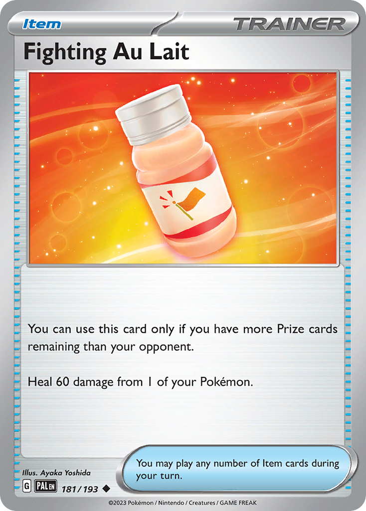 Fighting Au Lait Pokémon card