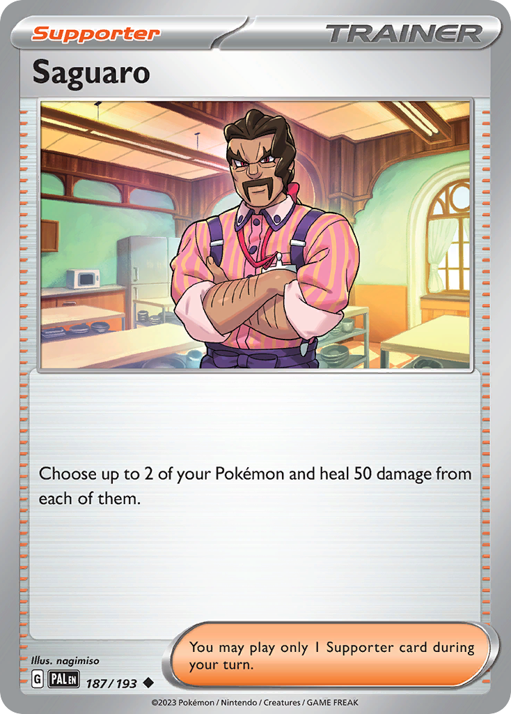 Saguaro Pokémon card