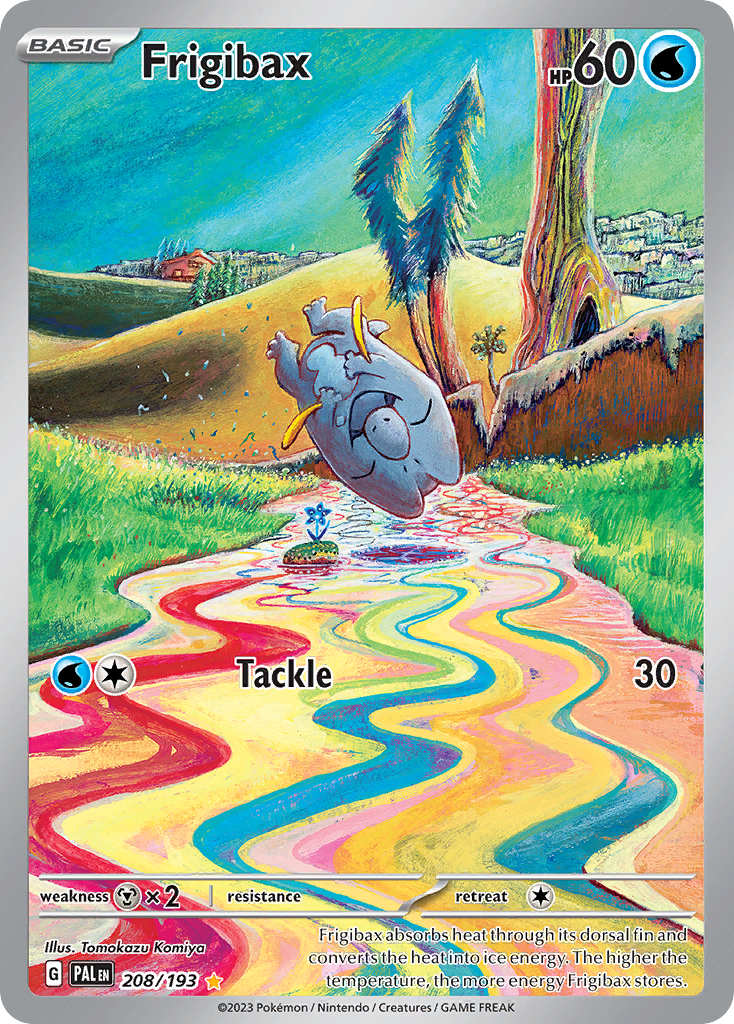 Frigibax Pokémon card