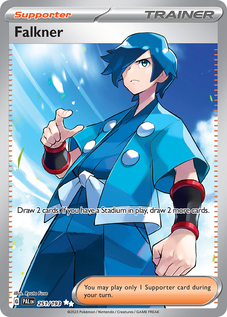 Falkner Pokémon card