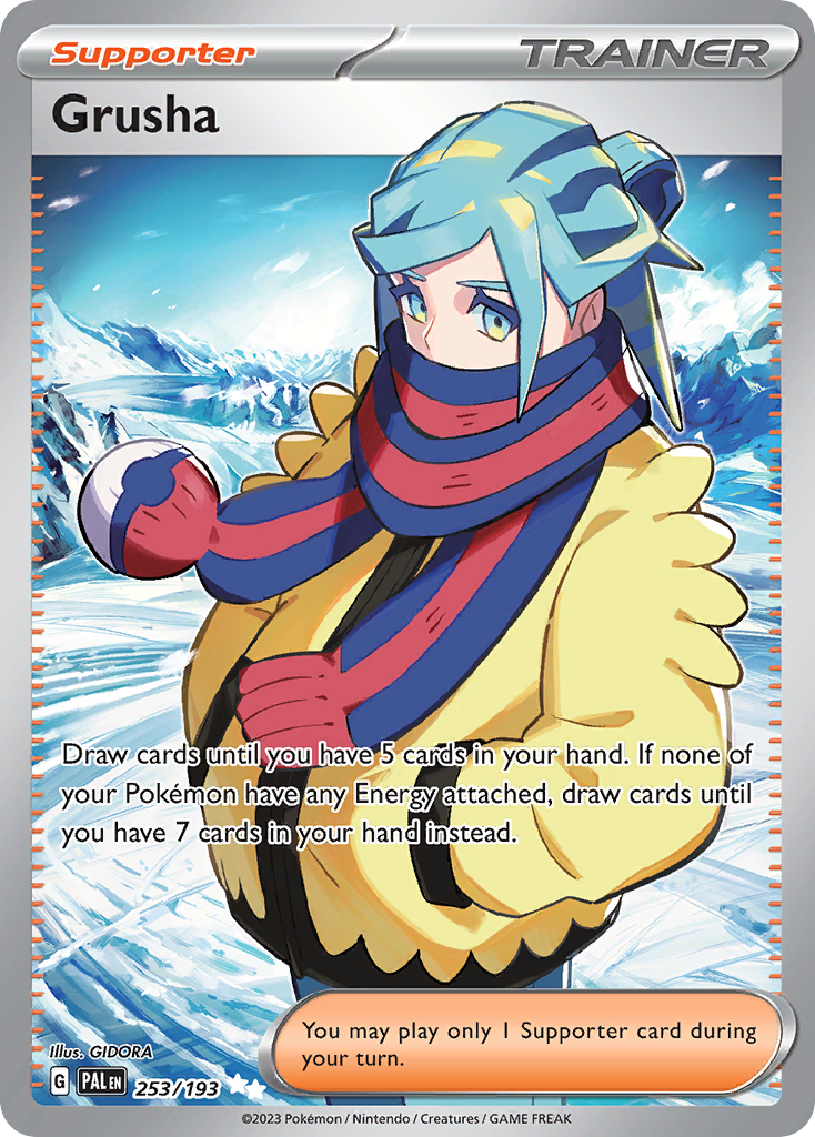 Grusha Pokémon card