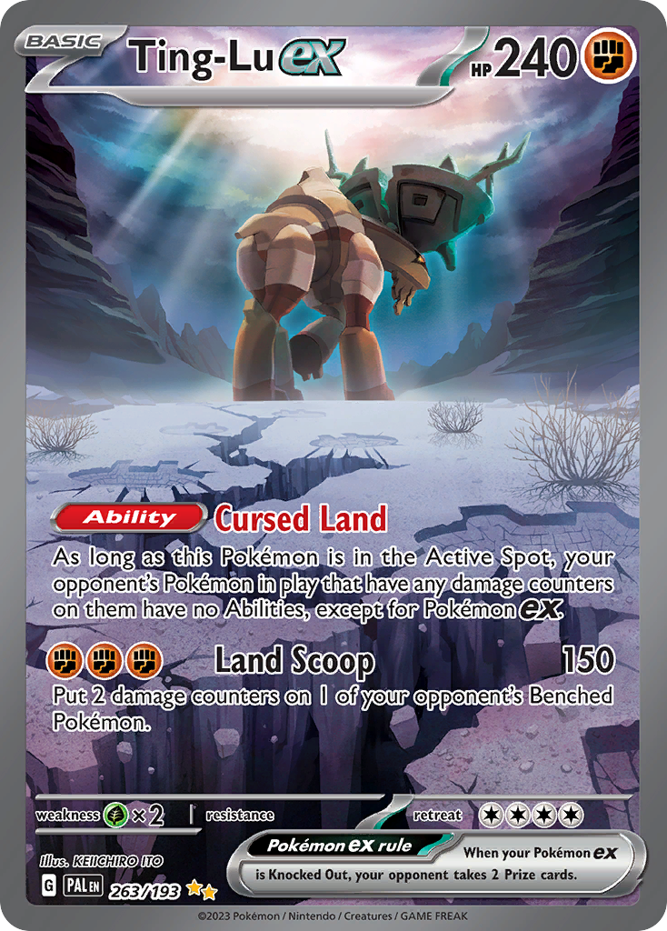 Ting-Lu ex Pokémon card