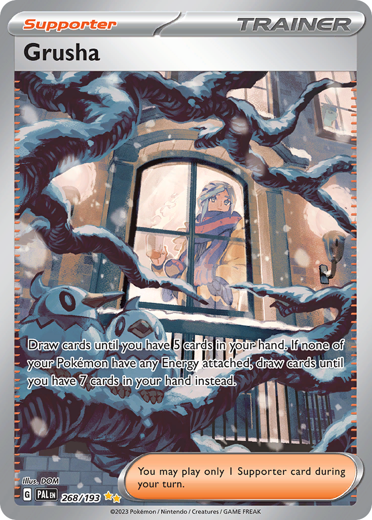 Grusha Pokémon card
