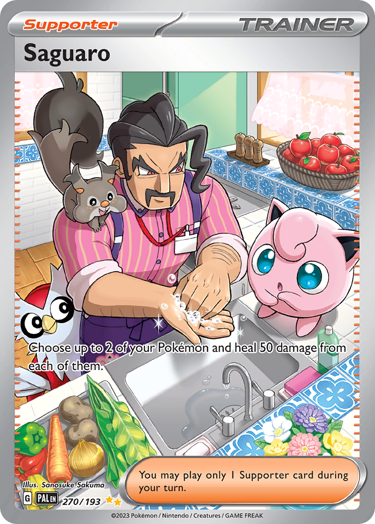 Saguaro Pokémon card