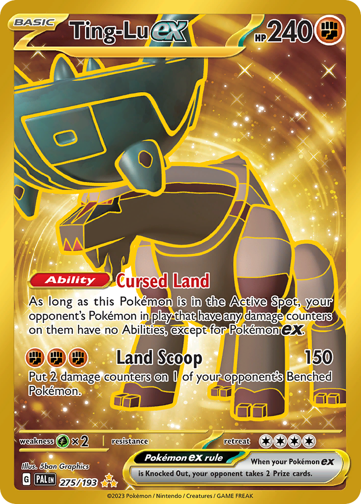 Ting-Lu ex Pokémon card
