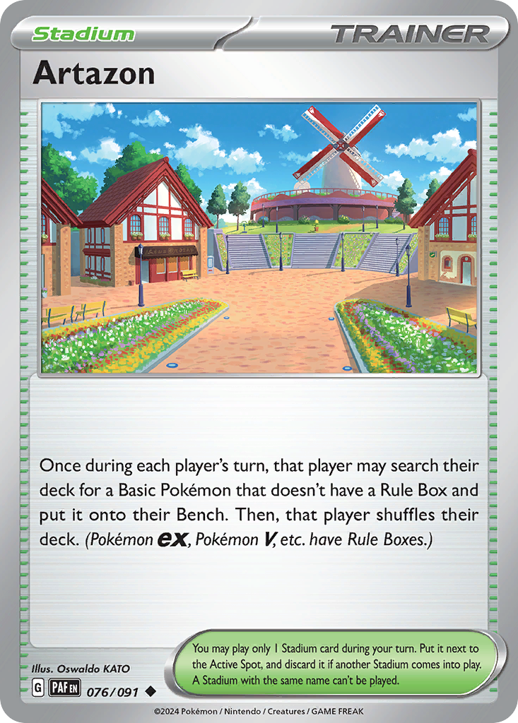 Artazon Pokémon card
