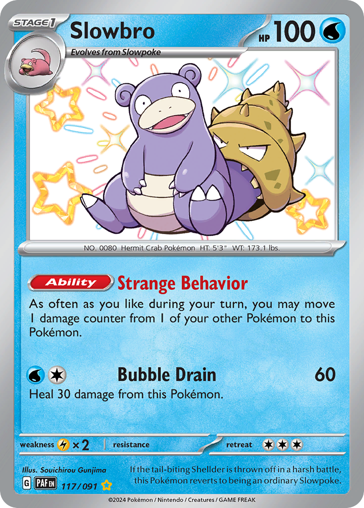 Slowbro Pokémon card