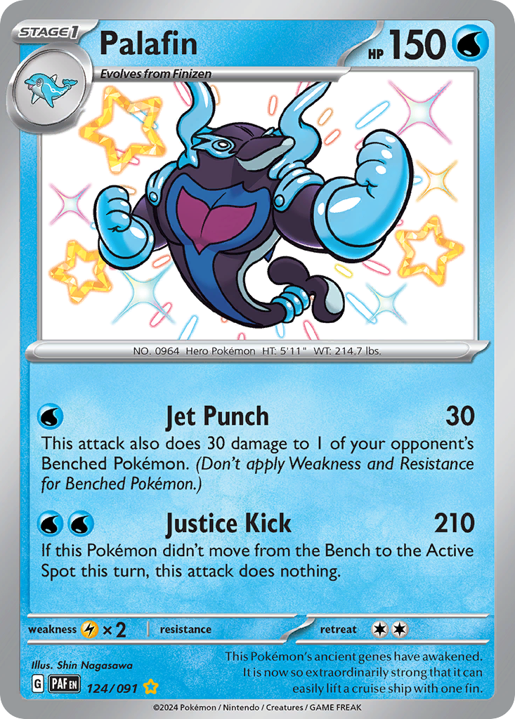 Palafin Pokémon card