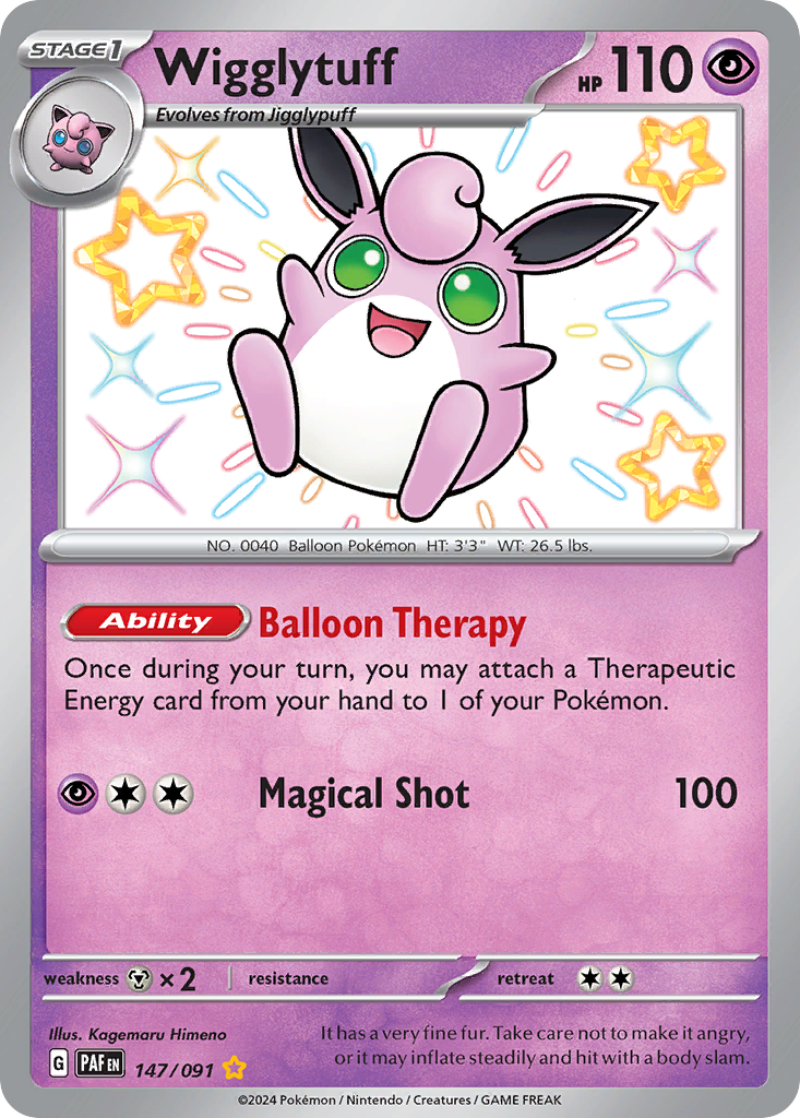 Wigglytuff Pokémon card