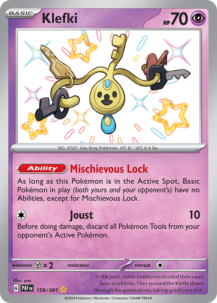 Klefki Pokémon card