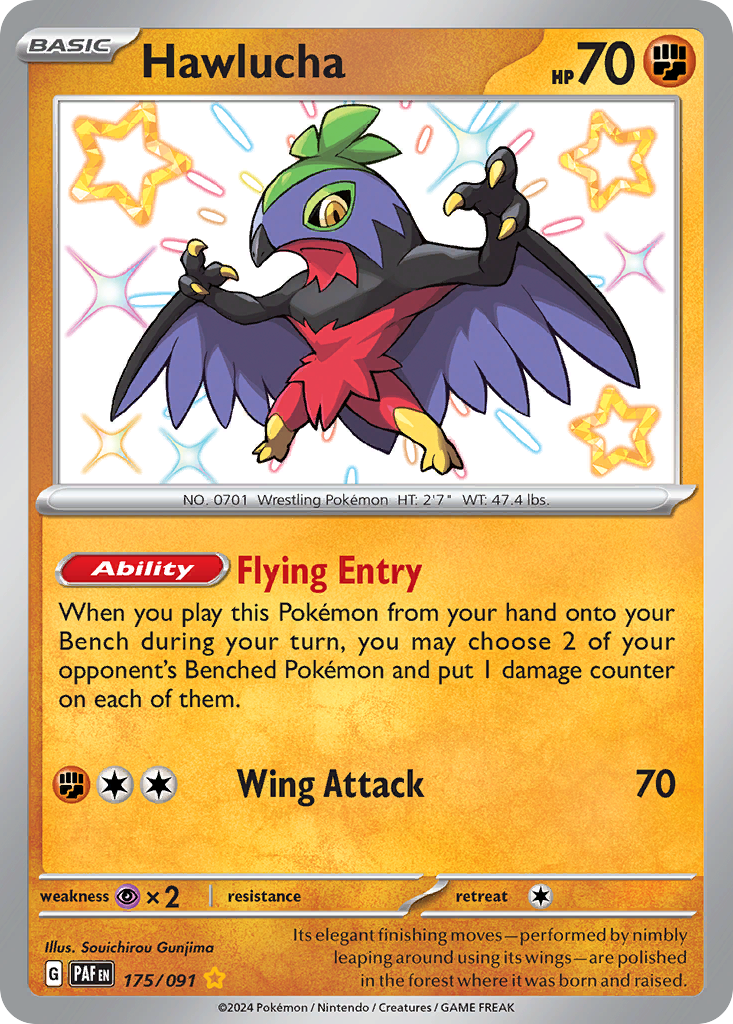 Hawlucha Pokémon card