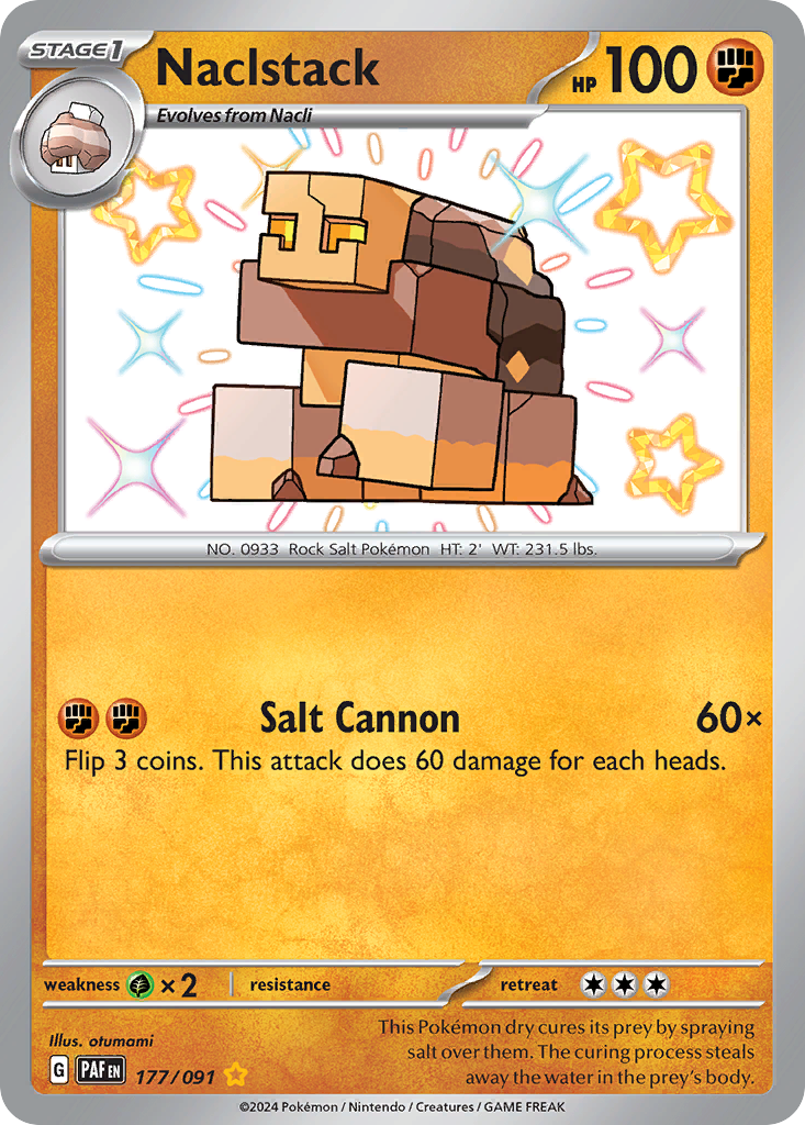 Naclstack Pokémon card