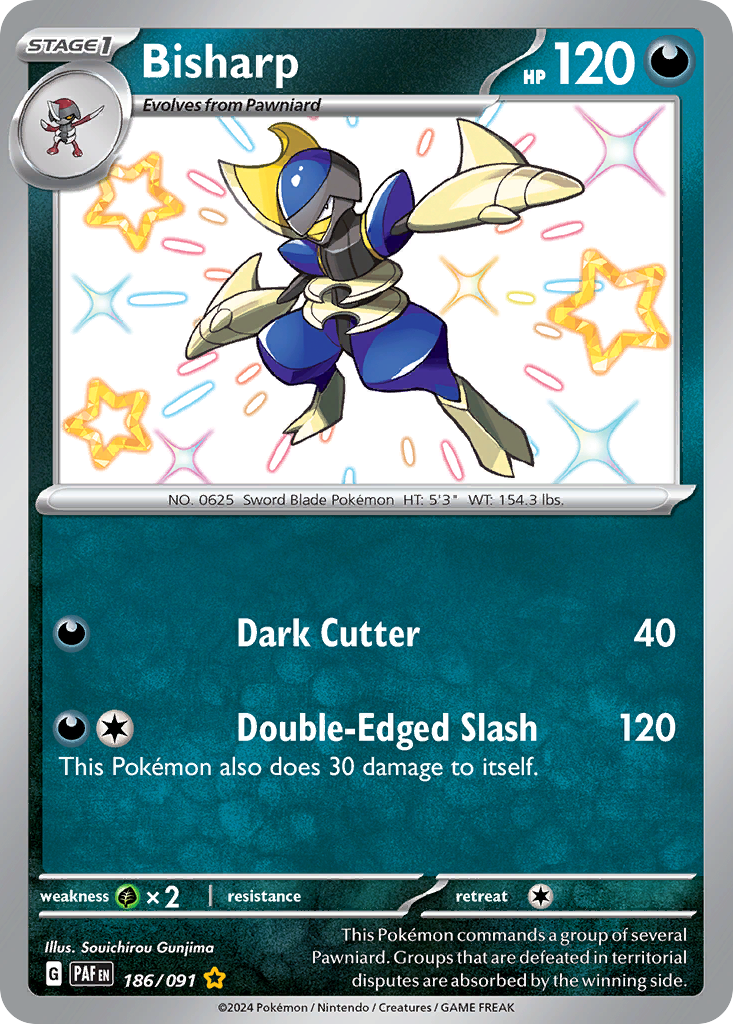 Bisharp Pokémon card
