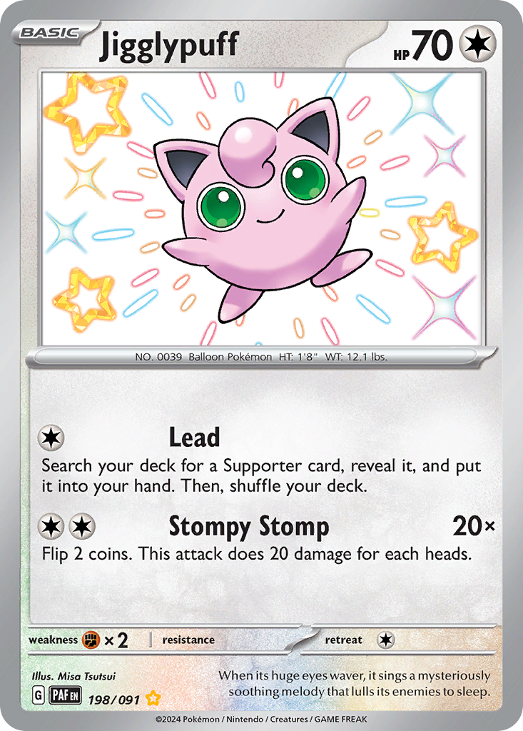 Jigglypuff Pokémon card