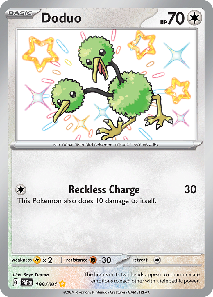 Doduo Pokémon card