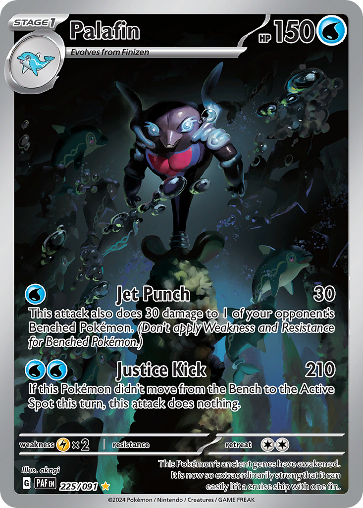 Palafin Pokémon card