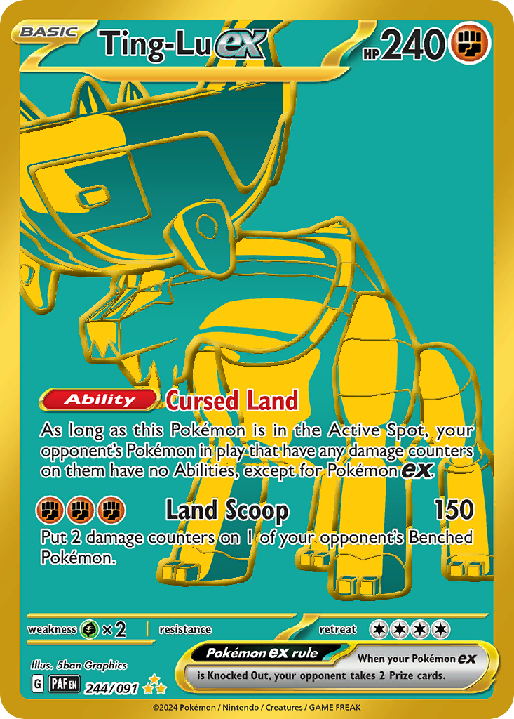 Ting-Lu ex Pokémon card