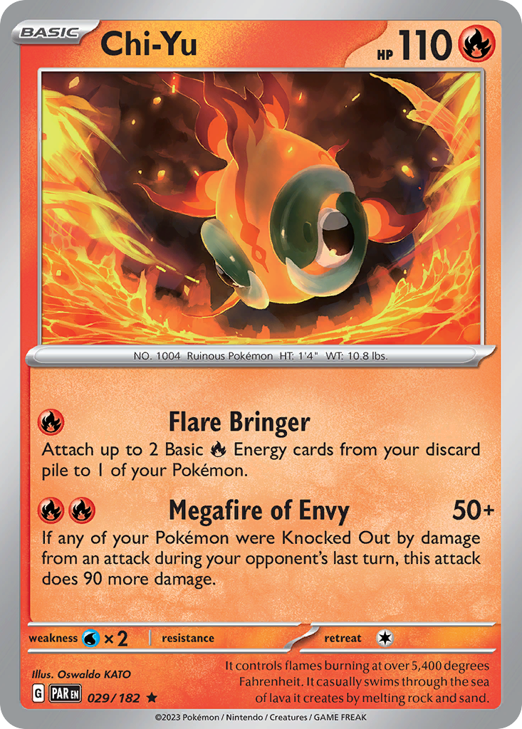 Chi-Yu Pokémon card