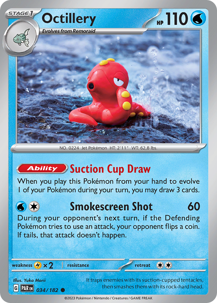 Octillery Pokémon card