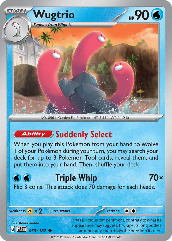 Wugtrio Pokémon card