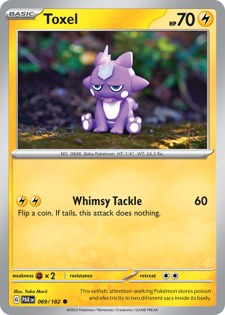 Toxel Pokémon card