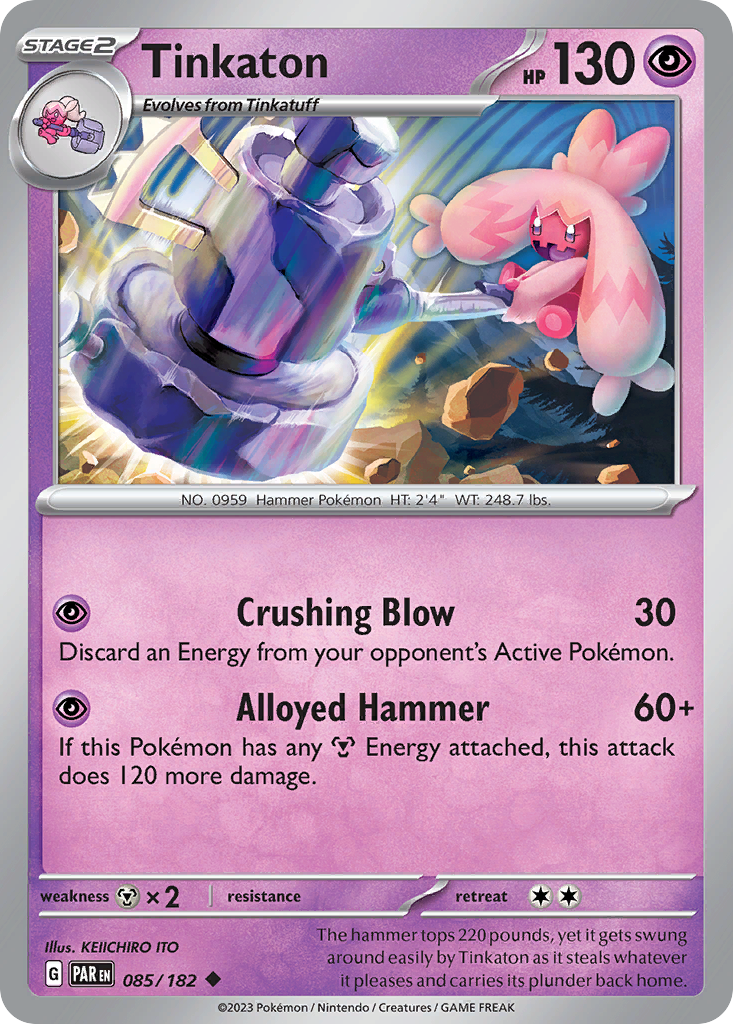 Tinkaton Pokémon card
