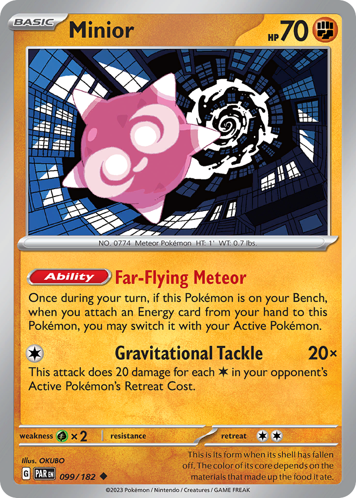 Minior Pokémon card